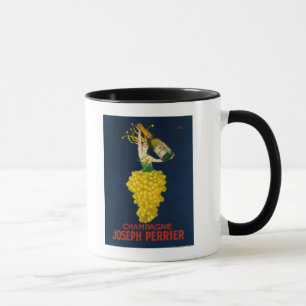 Befordrings- affisch för Joseph Perrier champagne Mugg