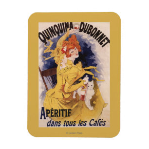 Befordrings- affisch för Quinquina Dubonnet Magnet