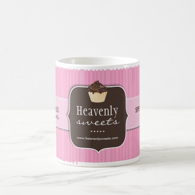 Befordrings- kaffemugg för bageri (Center)