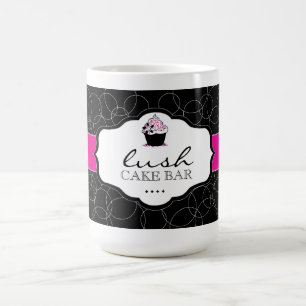 Befordrings- kaffemugg för Sassy och chic bageri