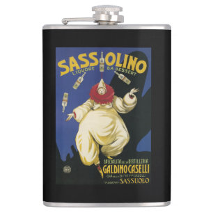 Befordrings- Sassolino Liquore da efterrätt Fickplunta
