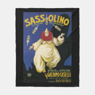 Befordrings- Sassolino Liquore da efterrätt Fleecefilt