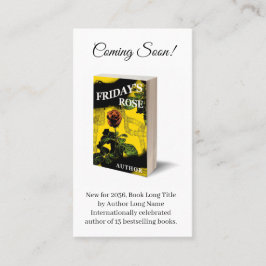 Befordringsförfattare för bok, företagsskrivare visitkort