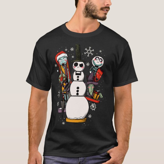 Before Christmas Nutcracker Trio  T Shirt (Framsida)