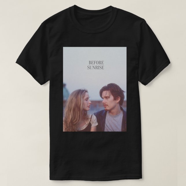 Before Sunrise Poster   T Shirt (Design framsida)