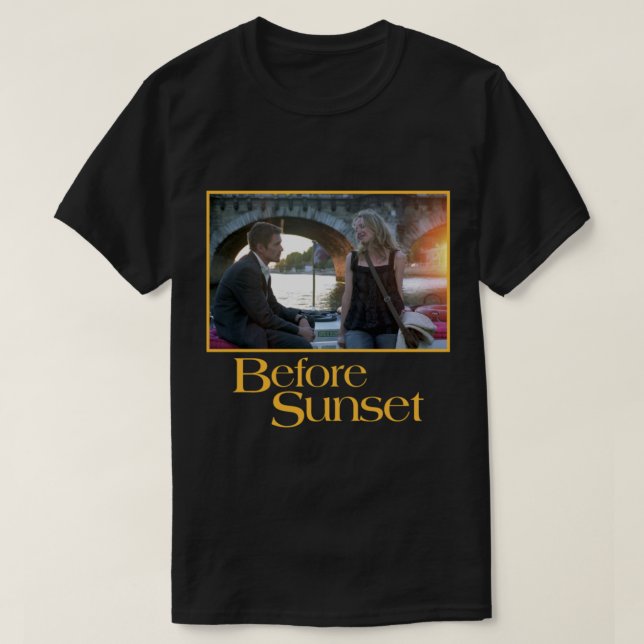 Before Sunset   T Shirt (Design framsida)