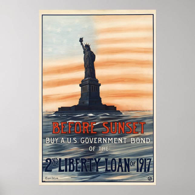 Before Sunset - World War One Poster Prints (Framsidan)