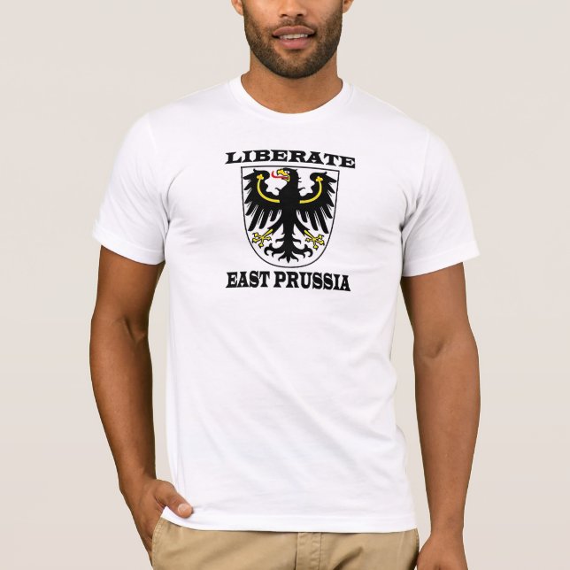 Befria östlig Prussia Tee Shirt (Framsida)