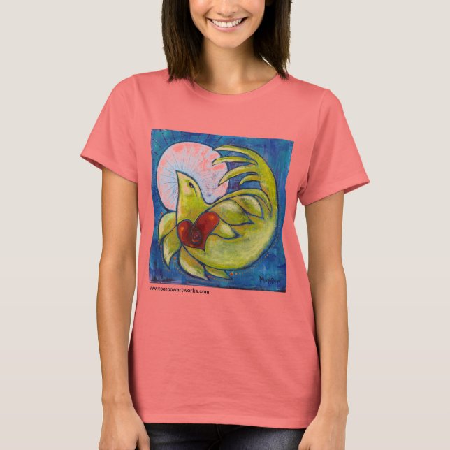 befriad av Kärlek Tee Shirt (Framsida)