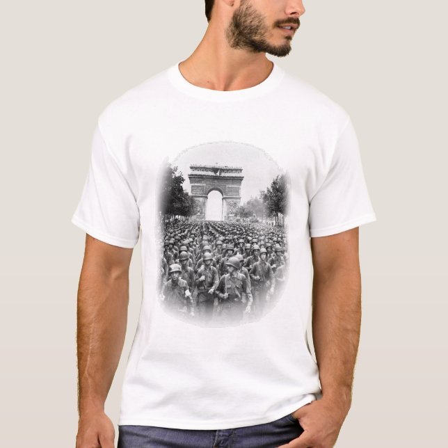 Befrielse av den Paris utslagsplatsen T-shirt (Framsida)