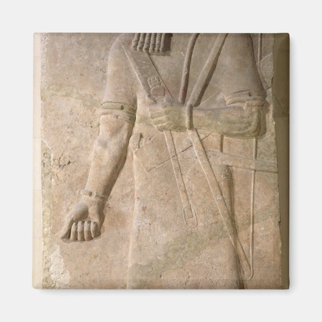 Befrielse för en assyrisk krigare magnet (Framsidan)