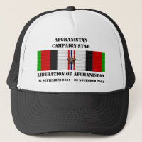 Befrielse från Afghanistan/KAMPANJ STAR
