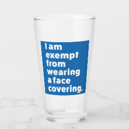 Befrielse från att ha ett Ansikte-täcke Glaskopp