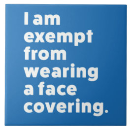 Befrielse från att ha ett Ansikte-täcke Kakelplatta