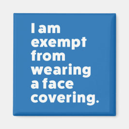 Befrielse från att ha ett Ansikte-täcke Magnet