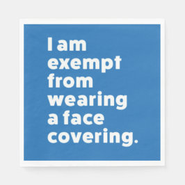 Befrielse från att ha ett Ansikte-täcke Pappersservett