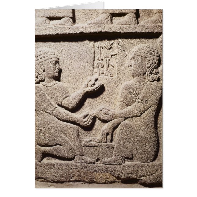 Befrielse från Kung Araras son Hälsningskort (Framsidan)