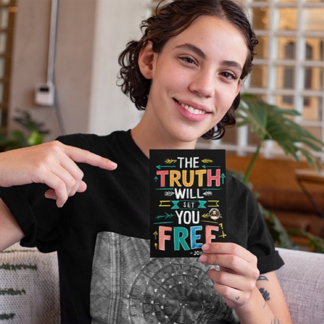 Befrielse Genom Sanning Vykort (Skapare uppladdad)