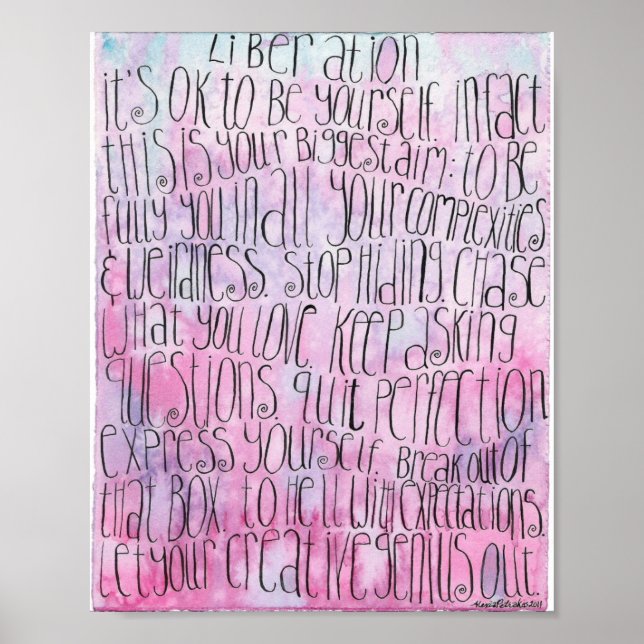 Befrielse Poster (Framsidan)