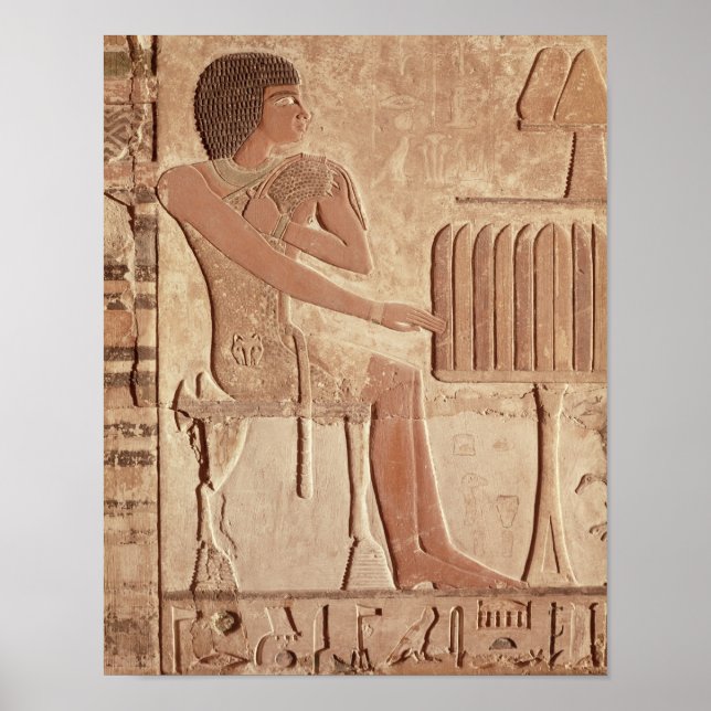 Befrielse som skildrar den avlidne sittande poster (Framsidan)