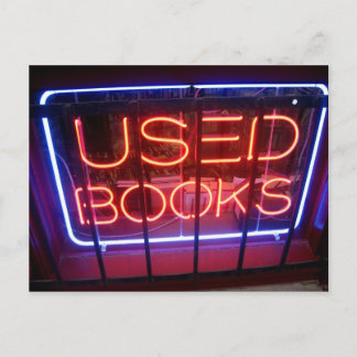 begagnade böcker vykort