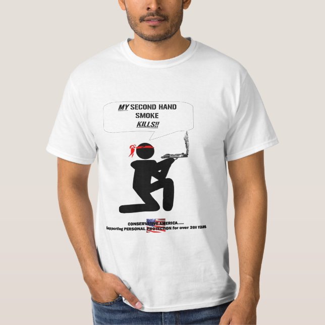 BEGAGNAT RÖKA DÖDOR TEE SHIRT (Framsida)