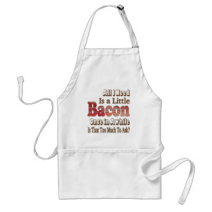 Begär om bacon förkläde