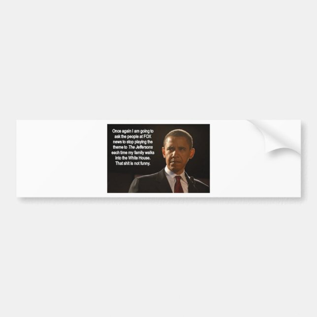 BEGÄRAN av PRESIDENTEN Bildekal (Framsidan)