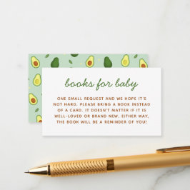 Begäran från Avocado Heliga Guacamole Baby Shower Tilläggskort