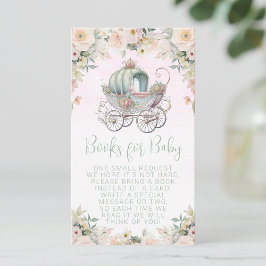 Begäran från Fairytale Princess Carriage Blommigt  Tilläggskort