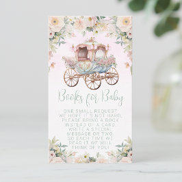 Begäran från Fairytale Princess Carriage Bok Tilläggskort