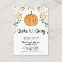 Begäran från Greenery Blommigt Pumpkin Fall Baby B