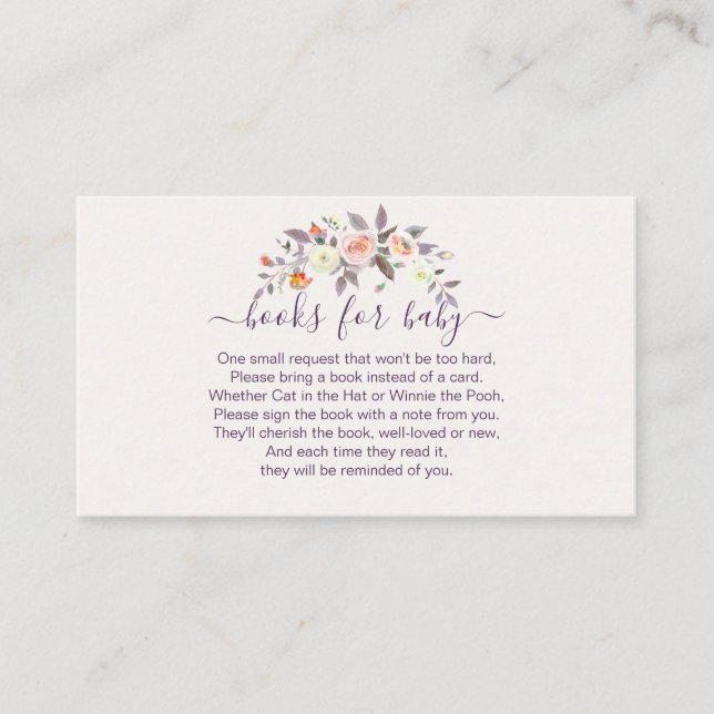 Begäran från PixDezines Bok, Pastel Garden Ro Tilläggskort (Framsida)