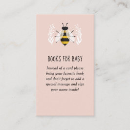 Begäran från Rustic Girl Mamma to Bee Baby Shower  Tilläggskort