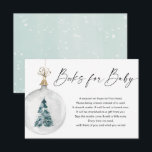 Begäran från Winter bokar om baby könsneutrala bok Tilläggskort<br><div class="desc">Om du vill ha en mer avancerad anpassning av den här designen väljer du bara knappen "Anpassa den" ovan!</div>