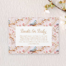 Begäran från Winter Rosa Blommigt Girl Baby Shower