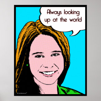 Begäran om Anpassningsbar av tecknad Art Poster