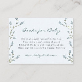 Begäran om Baby in Bloom-bok Tilläggskort