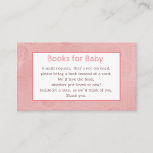 Begäran om baby Rosa Bokar Tilläggskort