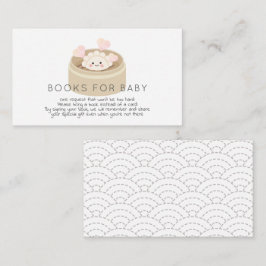 Begäran om Baby Shower Bok Tilläggskort
