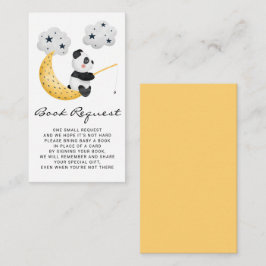 Begäran om babyblåsare för vattenfärgsfiske Panda  Tilläggskort