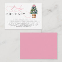 Begäran om Bok för babyåkare i rosa Bow Julgran