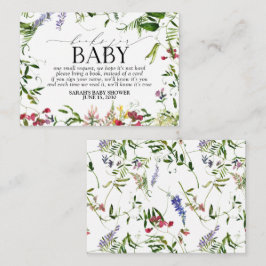Begäran om Bok för babybabybabblett sommar Wildblo Tilläggskort