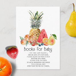 Begäran om Bok för babyskor för frukt Tilläggskort