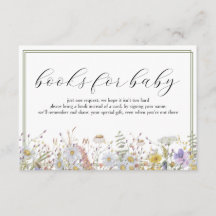 Begäran om Bok för vår WildblomBaby Shower