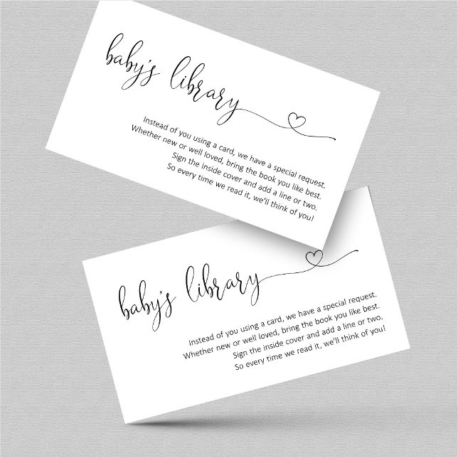 Begäran om bok - inbjudan till babyvisningsprogram (Skapare uppladdad)