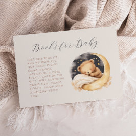 Begäran om Bok på handduksbladet och Måne-babydisa Tilläggskort