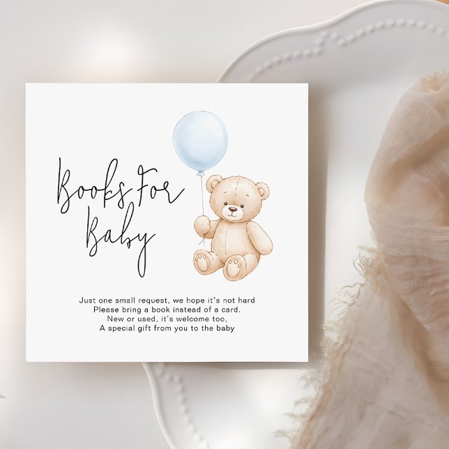 Begäran om Bokar för spädbarnshölje för Cute Nalle Tilläggskort (Skapare uppladdad)