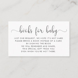 Begäran om bokar | Inbjudan till babyvisningsprogr