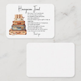 Begäran om bröllop-inmatningskort för Honeymånfond Tilläggskort